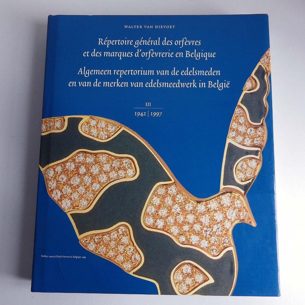 Algemeen Repertorium, Edelsmeden, Merken, Edelsmeedkunst, Boeken, Kunst en Cultuur | Beeldend, Zo goed als nieuw, Ophalen