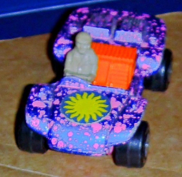 Matchbox Beach Hopper No. 47, de 1973, fond rose, Pat. Arr., Ophalen of Verzenden, Gebruikt, Auto, Matchbox