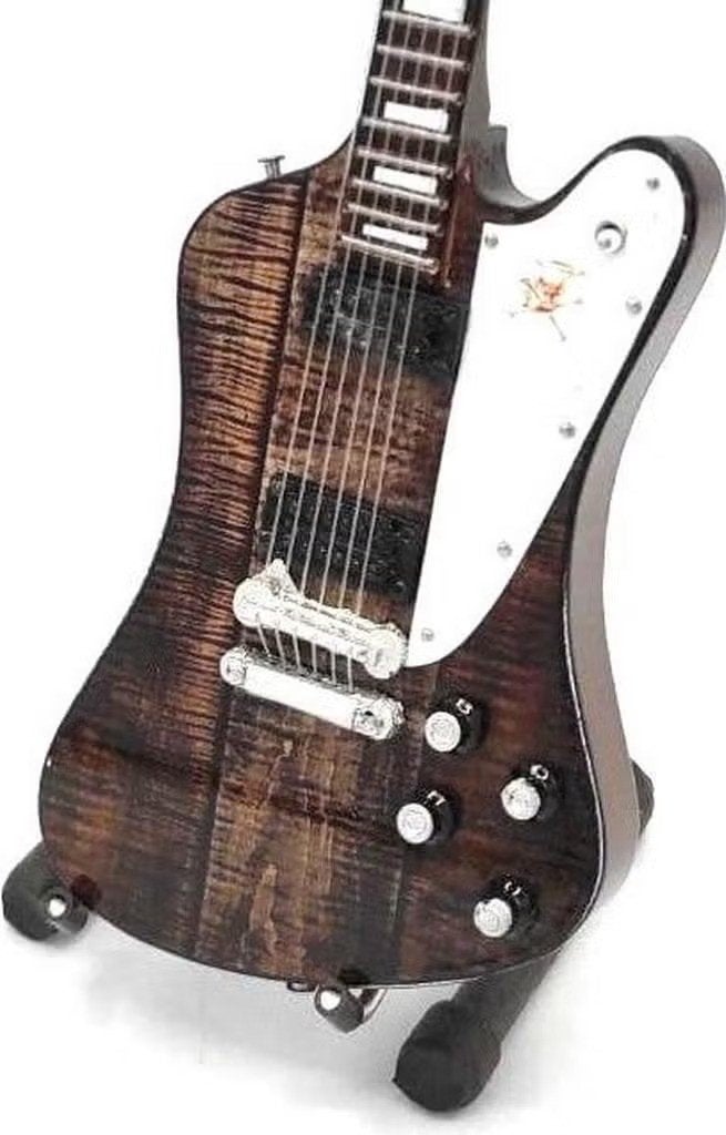 Miniatuur replica Gibson Firebird gitaar Slash Guns N Roses, Muziek en Instrumenten, Ophalen of Verzenden, Nieuw, Akoestische gitaar