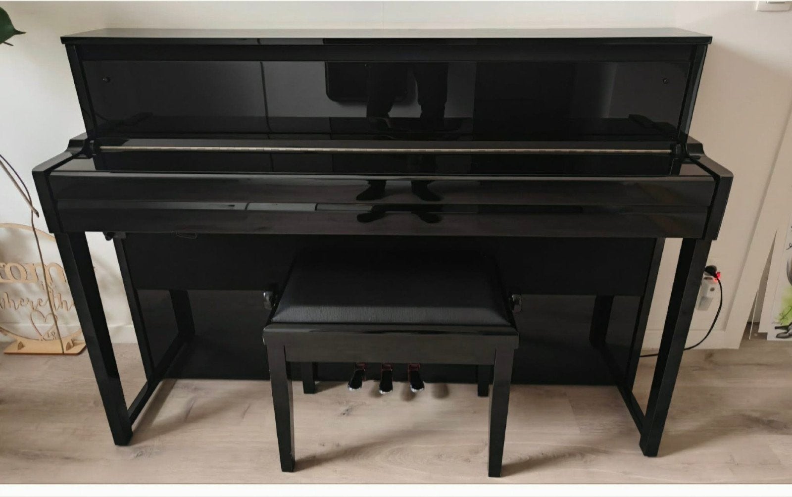 Piano Yamaha Avant Grand NU1X PE 2023 - goede staat, Musique & Instruments, Brillant, Comme neuf, Enlèvement, Piano