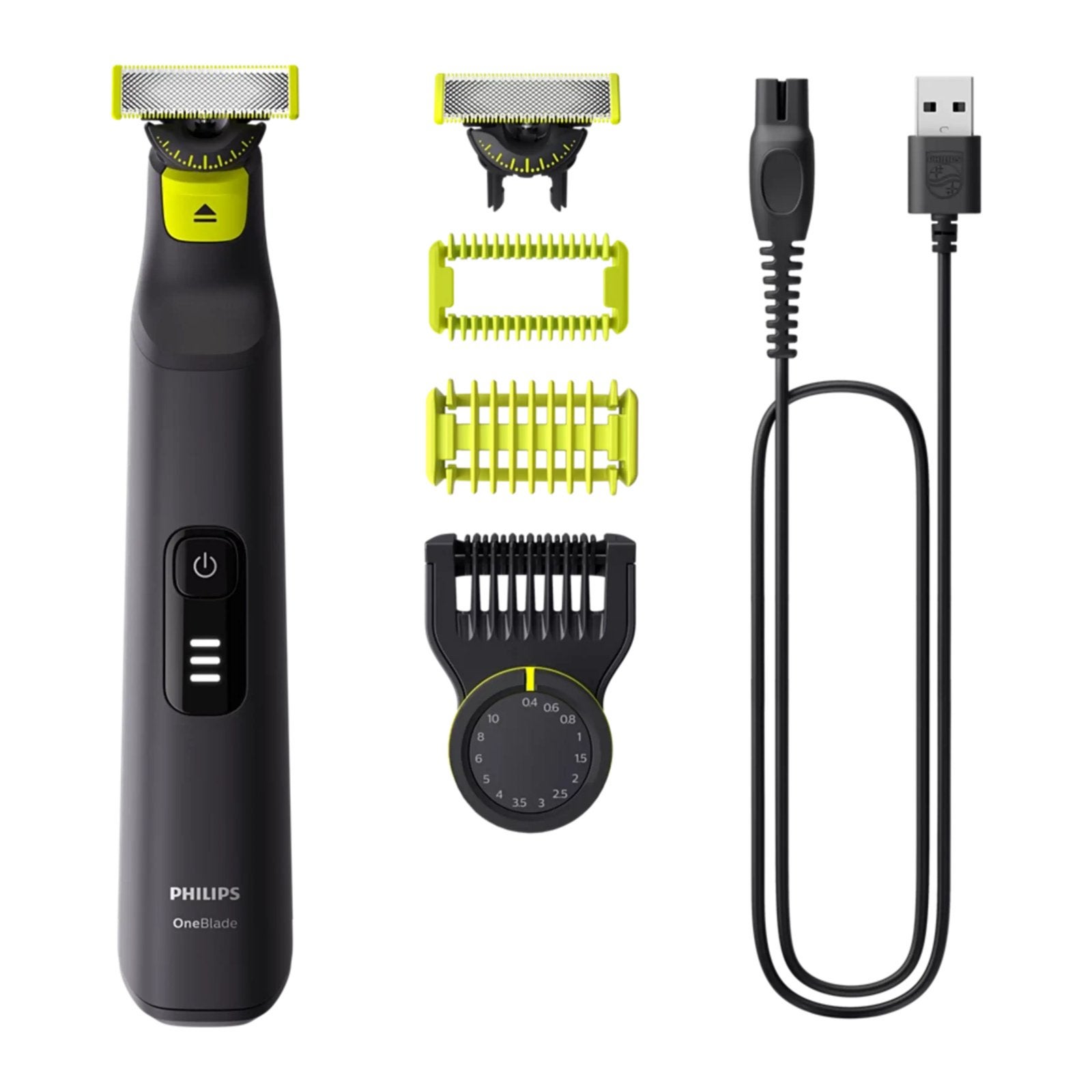 PHILIPS OneBlade Pro 360 Face + Body - Multigroom (QP6542/15, Enlèvement, Comme neuf, Rasage ou Épilation