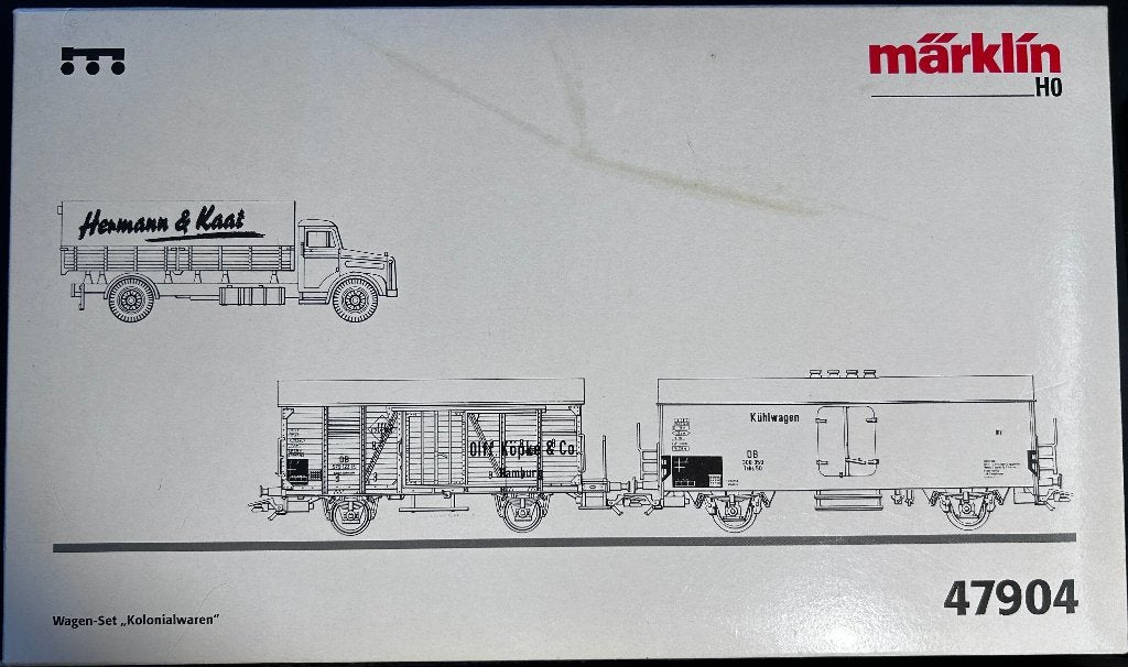 3374. Coffret "Kolonialewaren" H0 Märklin., Enlèvement ou Envoi, Neuf, Wagon, Märklin
