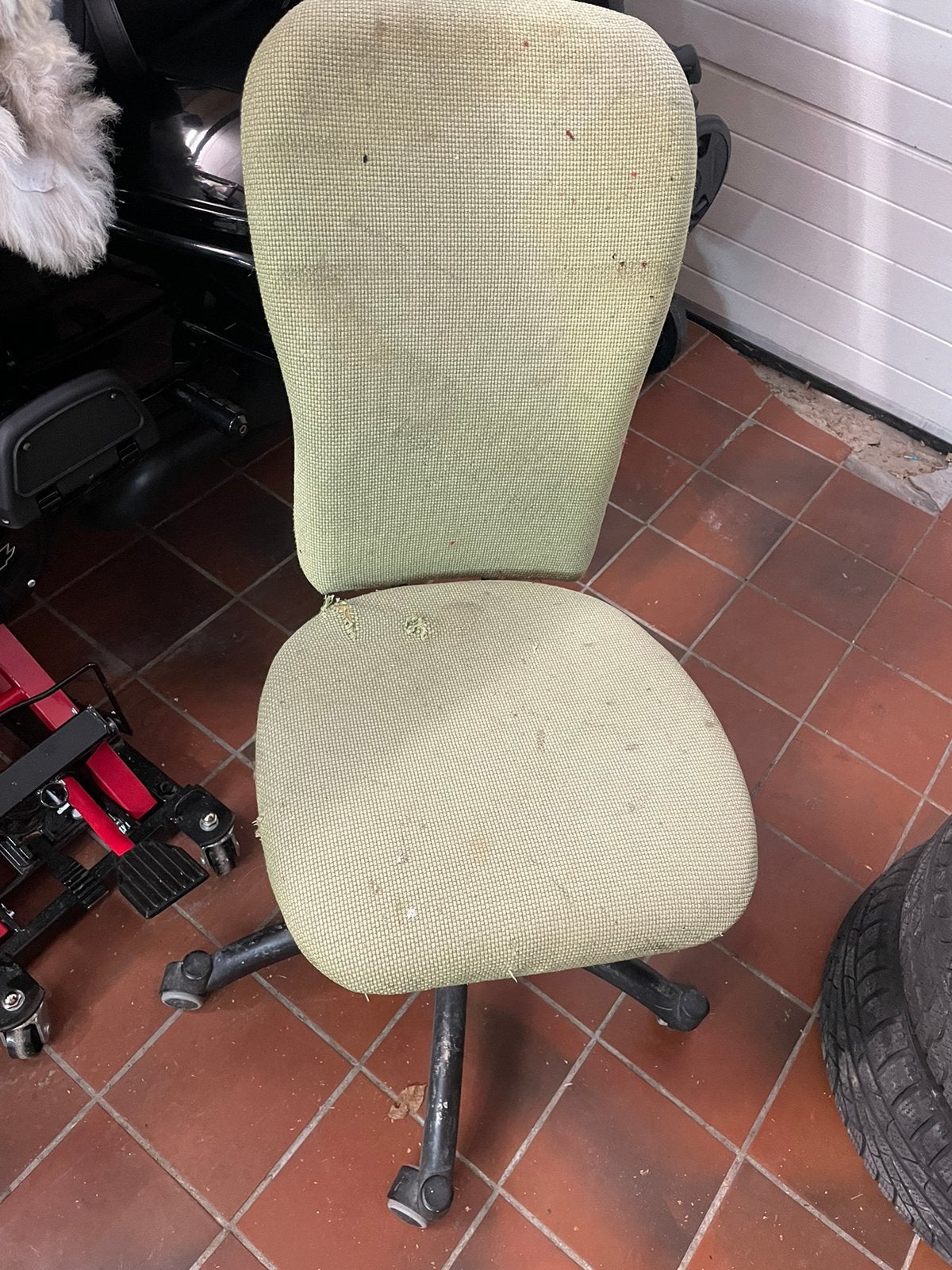 Hobby stoel, Ophalen, Gebruikt, Groen
