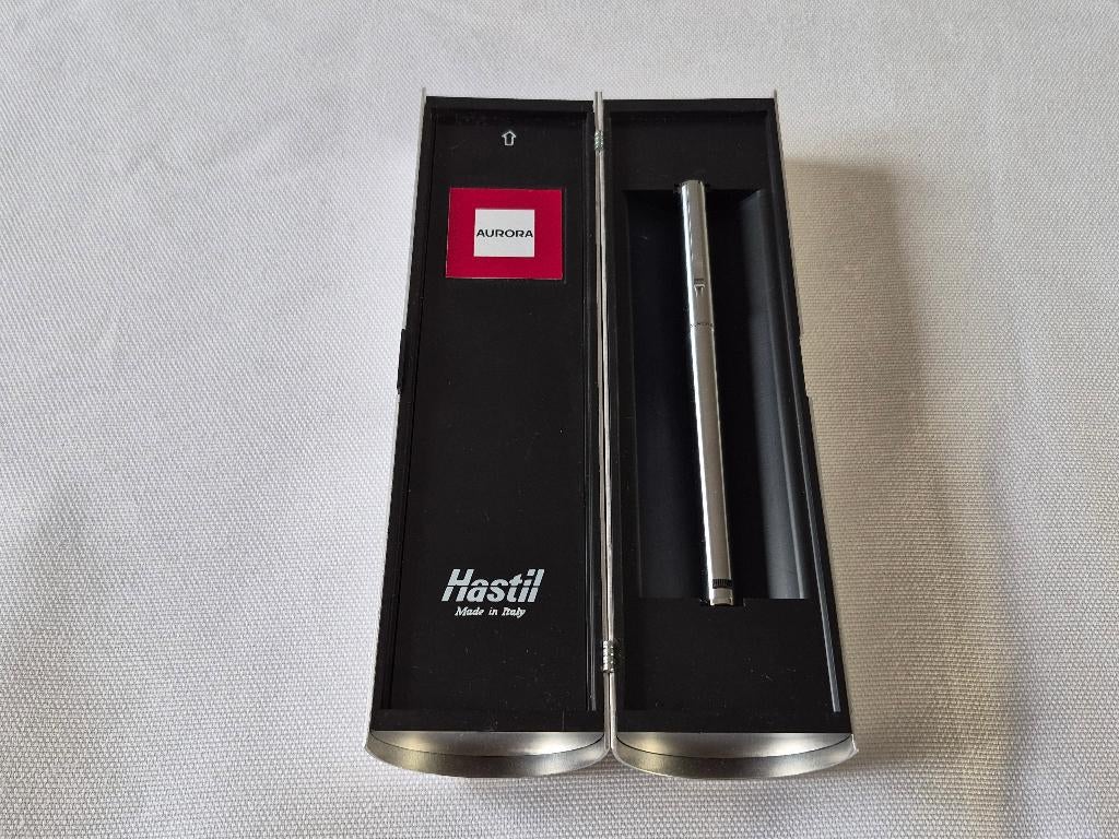 Aurora Hastil Vulpen 14K/585 monotone F-Nib, Verzamelen, Pennenverzamelingen, Overige merken, Nieuw, Met doosje, Ophalen of Verzenden