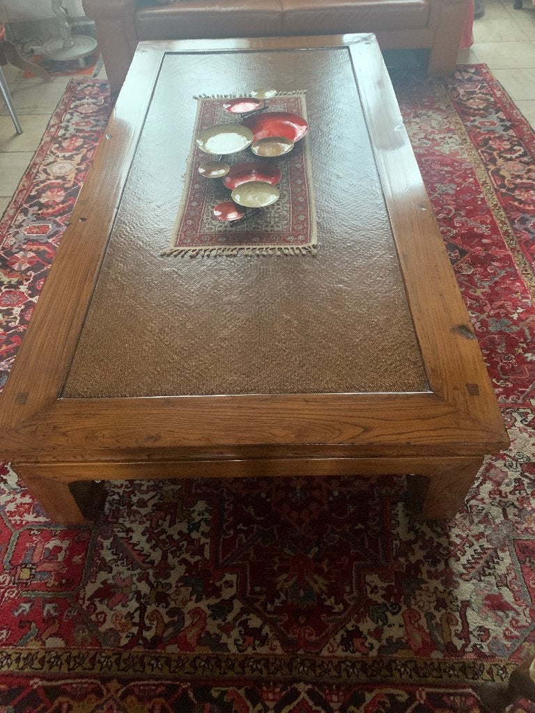 Bedtafel herkomst China ca 1880 - noord chinees elmhout, Ophalen, Overige materialen, Gebruikt, 100 tot 150 cm