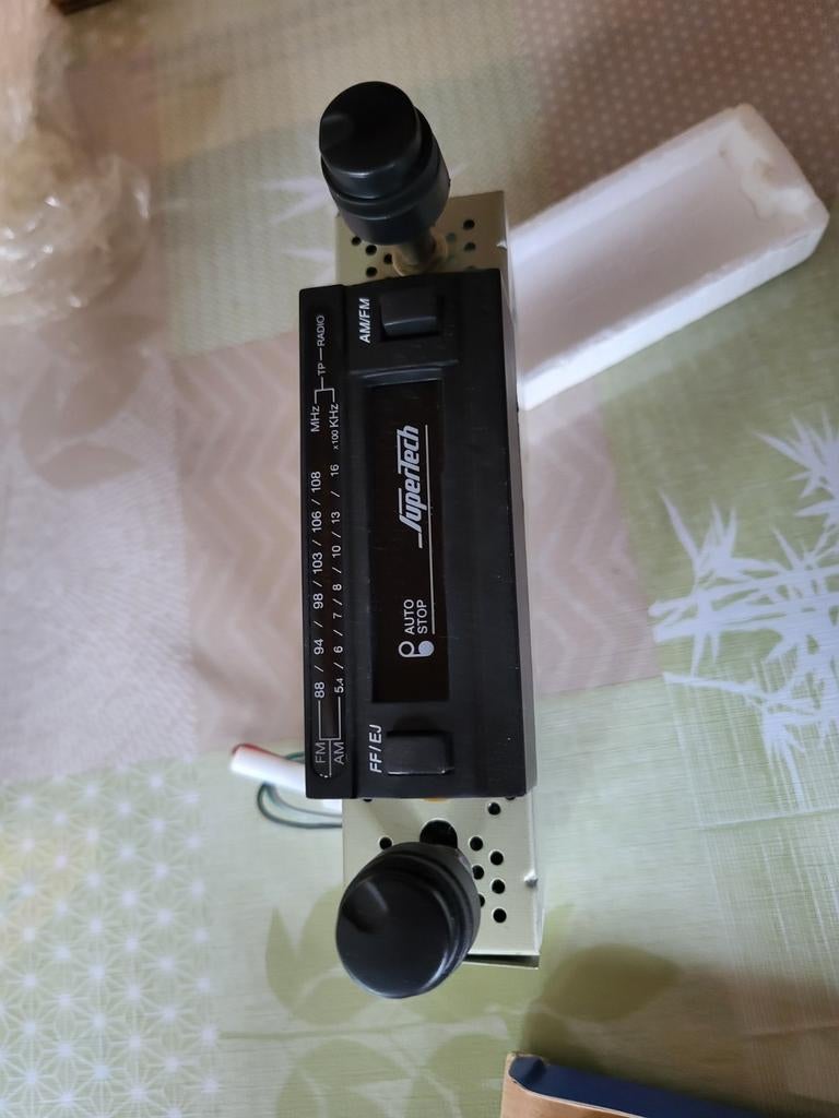 Autoradio met cassettespeler, Ophalen, Nieuw
