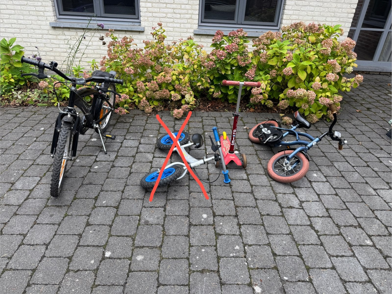Kinderfiets en Step te koop, Ophalen, Gebruikt, Metaal