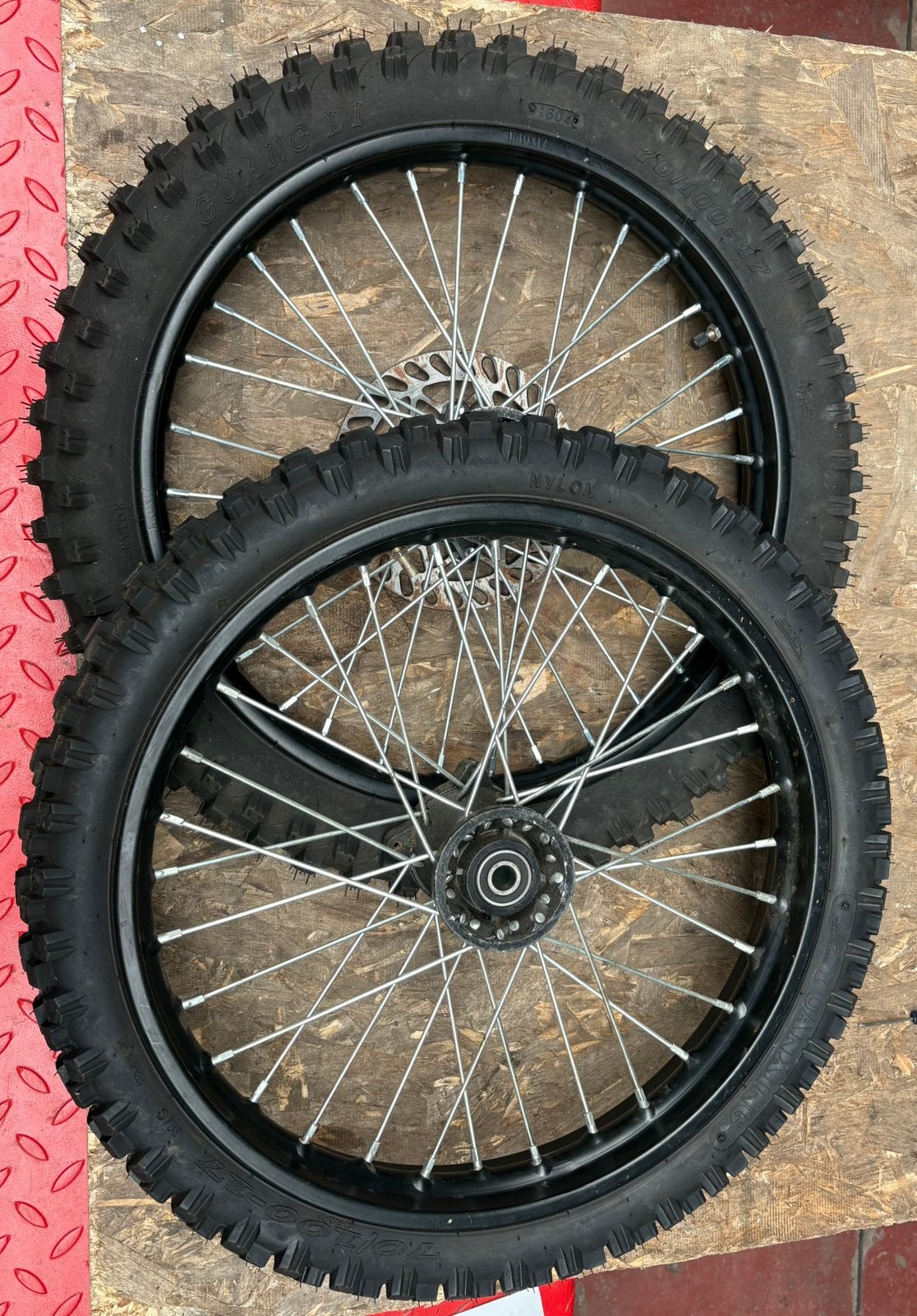 Crossmoto wielen, Motoren, Ophalen, Gebruikt