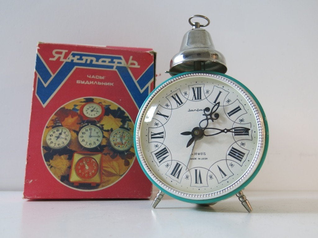 Réveil Jantar vintage URSS (années 60/70), Enlèvement ou Envoi
