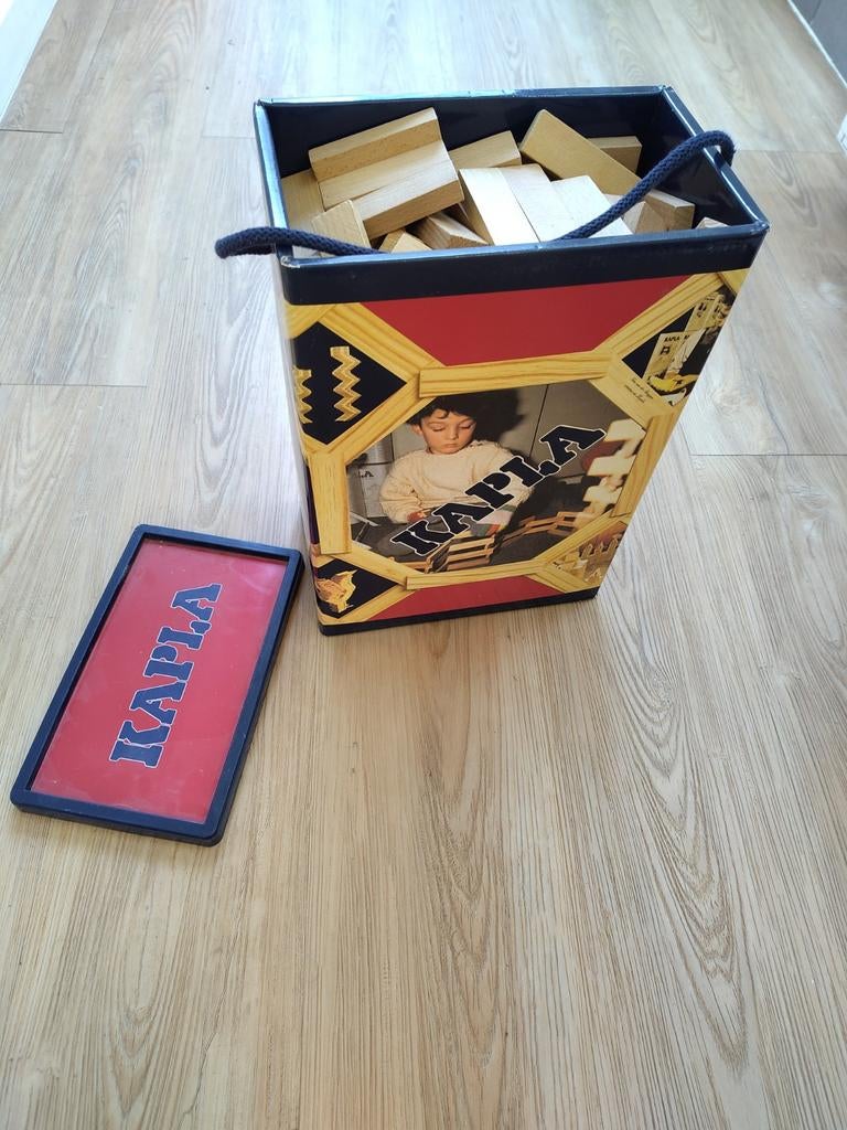 Kapla-blokken, Kapla, Houten speelgoed, Enlèvement