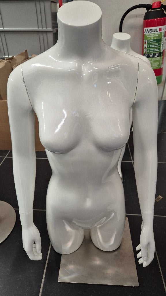 Mannequin dame, Ophalen, Gebruikt, Paspop