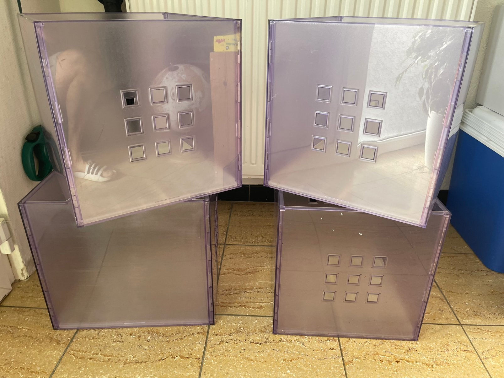 Casier en plastique Kallax, Maison & Meubles, Armoires | Penderies & Garde-robes, Enlèvement, Comme neuf
