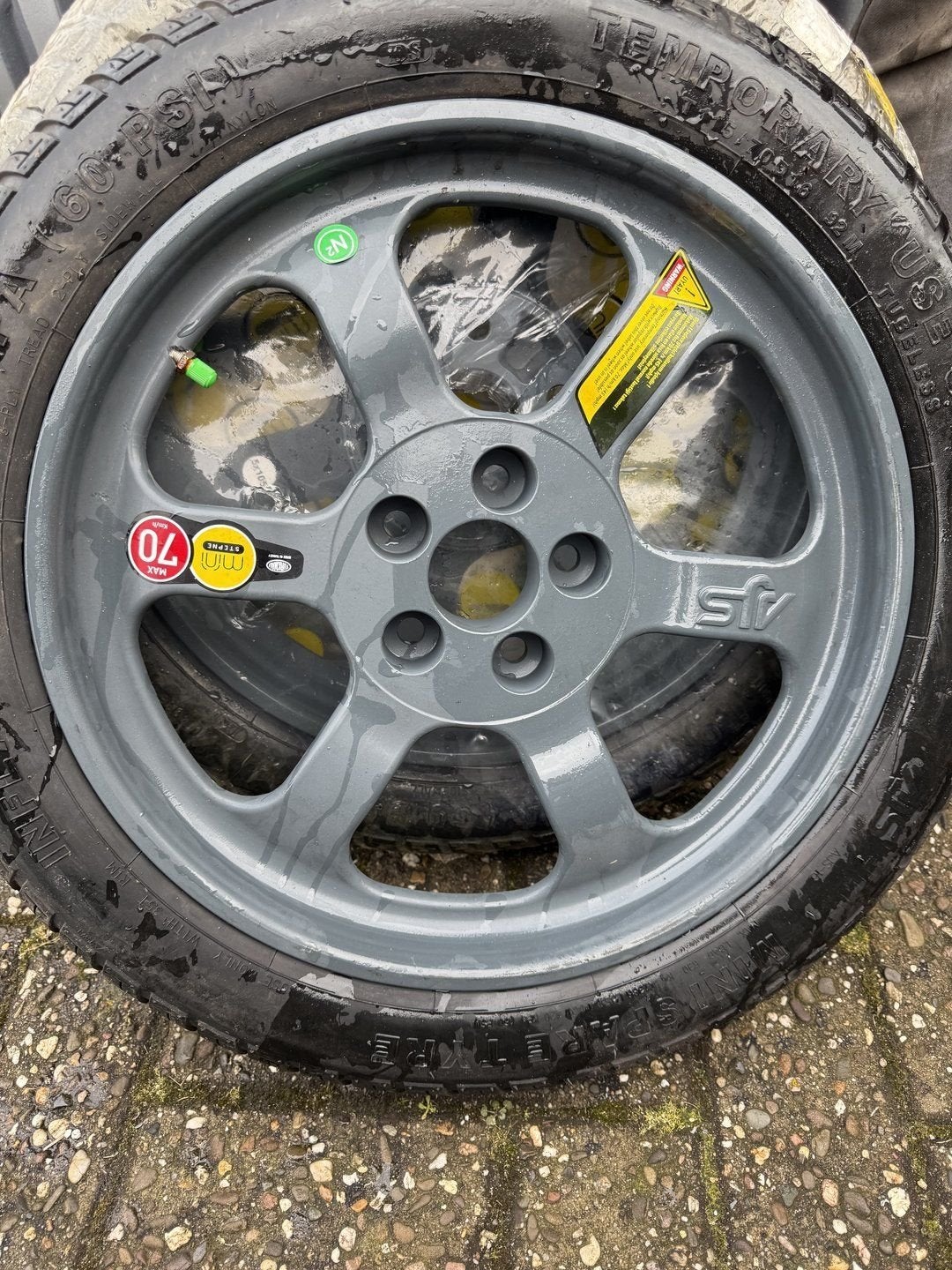 Nieuwe thuiskomer reserve velg nood incl band, Autos : Pièces & Accessoires, Pneus & Jantes, Neuf, Pneus et Jantes, Véhicule de tourisme
