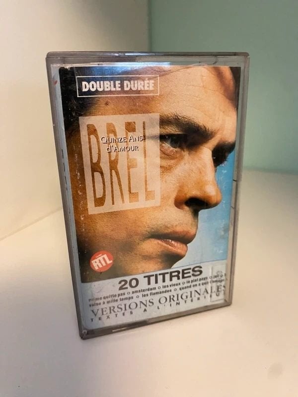 Brel – Quinze Ans D'Amour, Envoi, Utilisé, Pop, 1 cassette audio