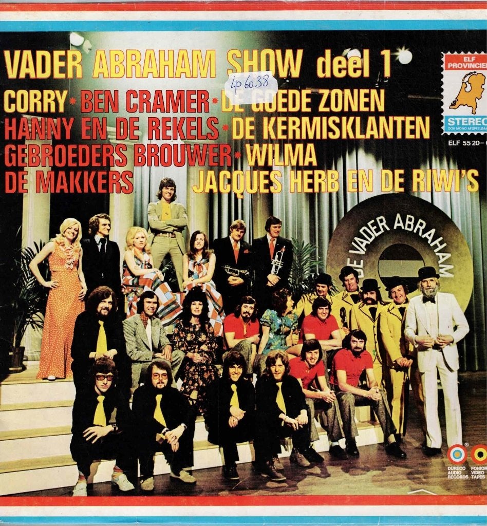 Vinyl, LP   /  Vader Abraham Show Deel 1, Ophalen of Verzenden, Overige formaten