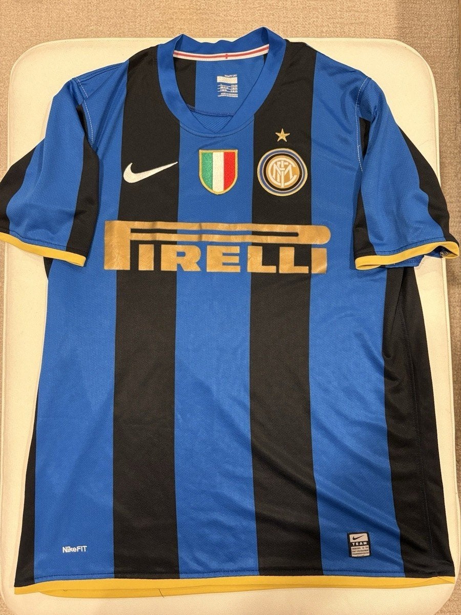Inter Milan Ibrahimovic Voetbal Thuisshirt Orgineel 2009, Sport en Fitness, Voetbal, Verzenden