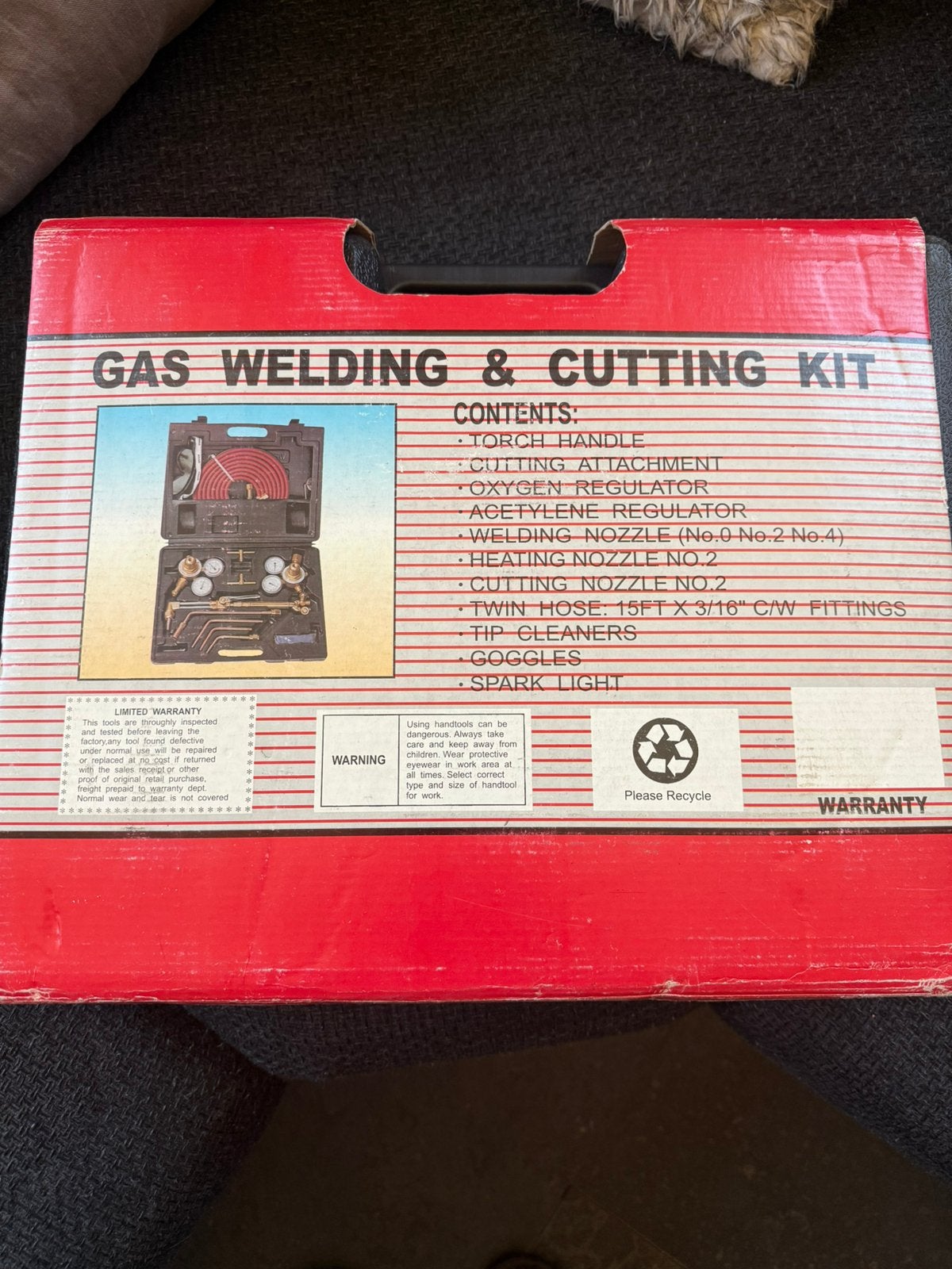 Argon las/snij brander kit, Doe-het-zelf en Bouw, Ophalen, Nieuw, Overige typen