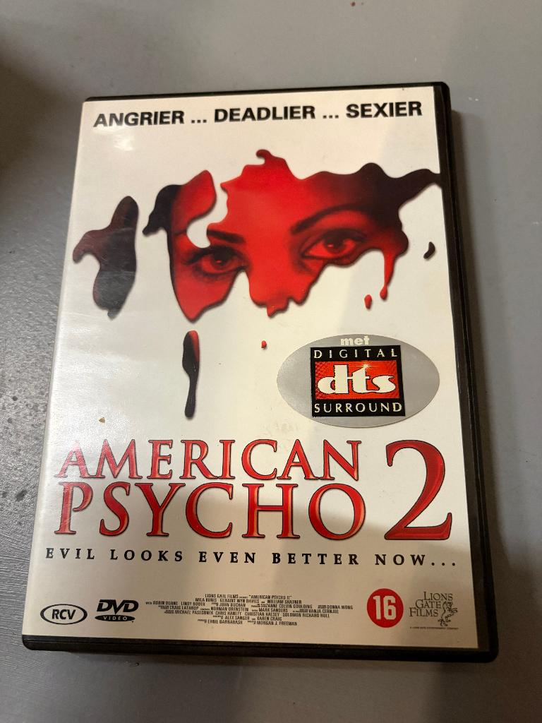 dvd american psycho 2, Ophalen of Verzenden, Gebruikt