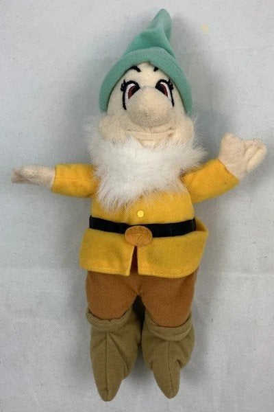 Disney Applause Sneeuwwitje Bloosje Bashful Dwerg Pluche, Verzenden, Sneeuwwitje of Doornroosje, Zo goed als nieuw, Knuffel