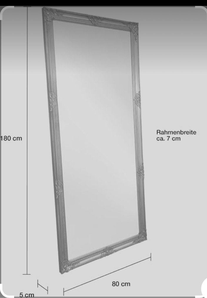 Grote spiegel, Huis en Inrichting, Woonaccessoires | Spiegels, Ophalen, Zo goed als nieuw