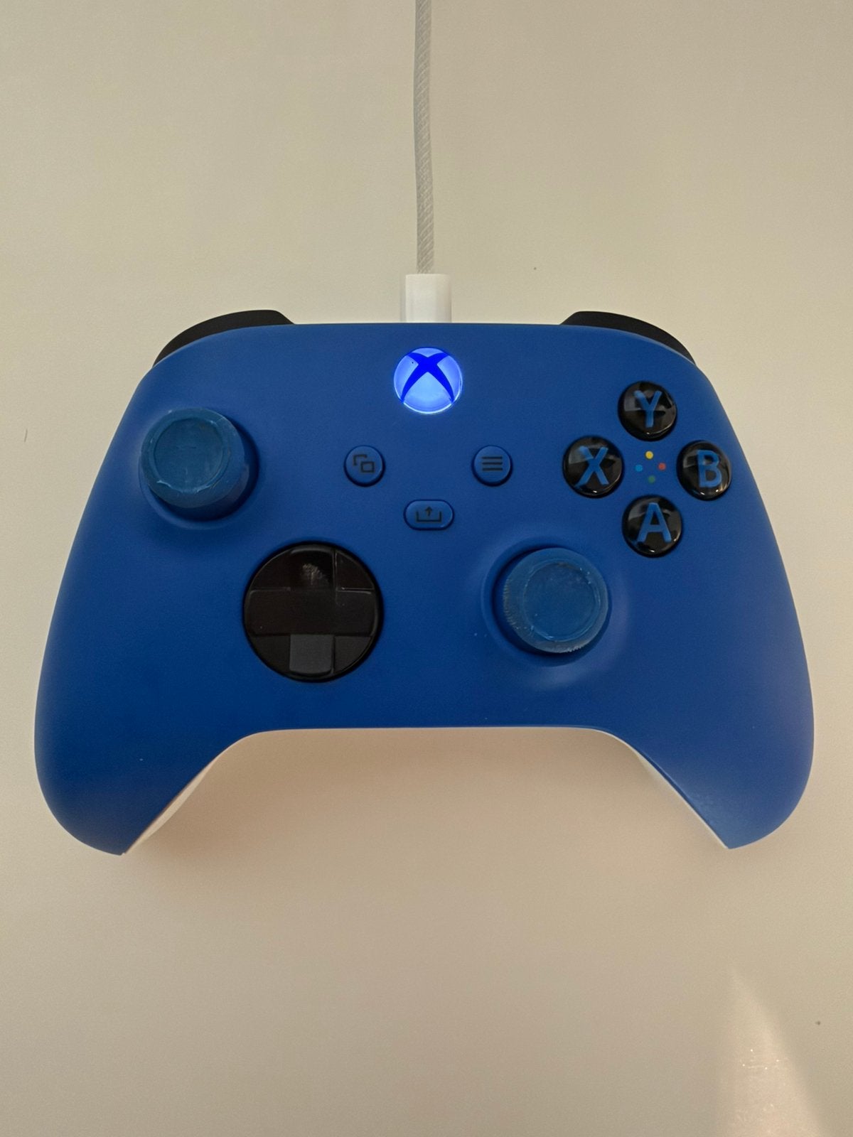 Manette Xbox Series X|S sans fil – Bleu (Shock Blue), Games en Spelcomputers, Ophalen of Verzenden, Zo goed als nieuw, Xbox One