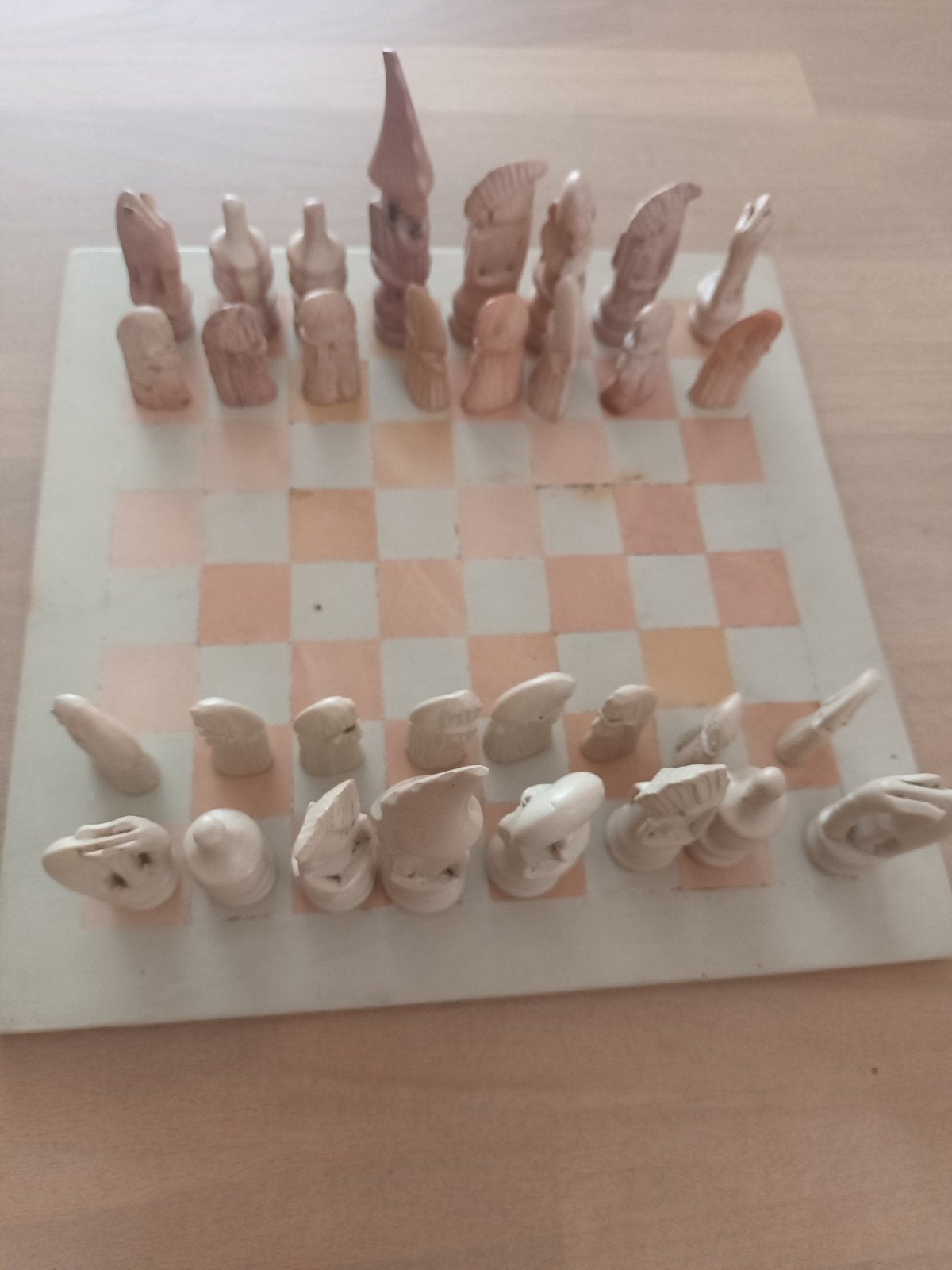Schaakbord, Ophalen