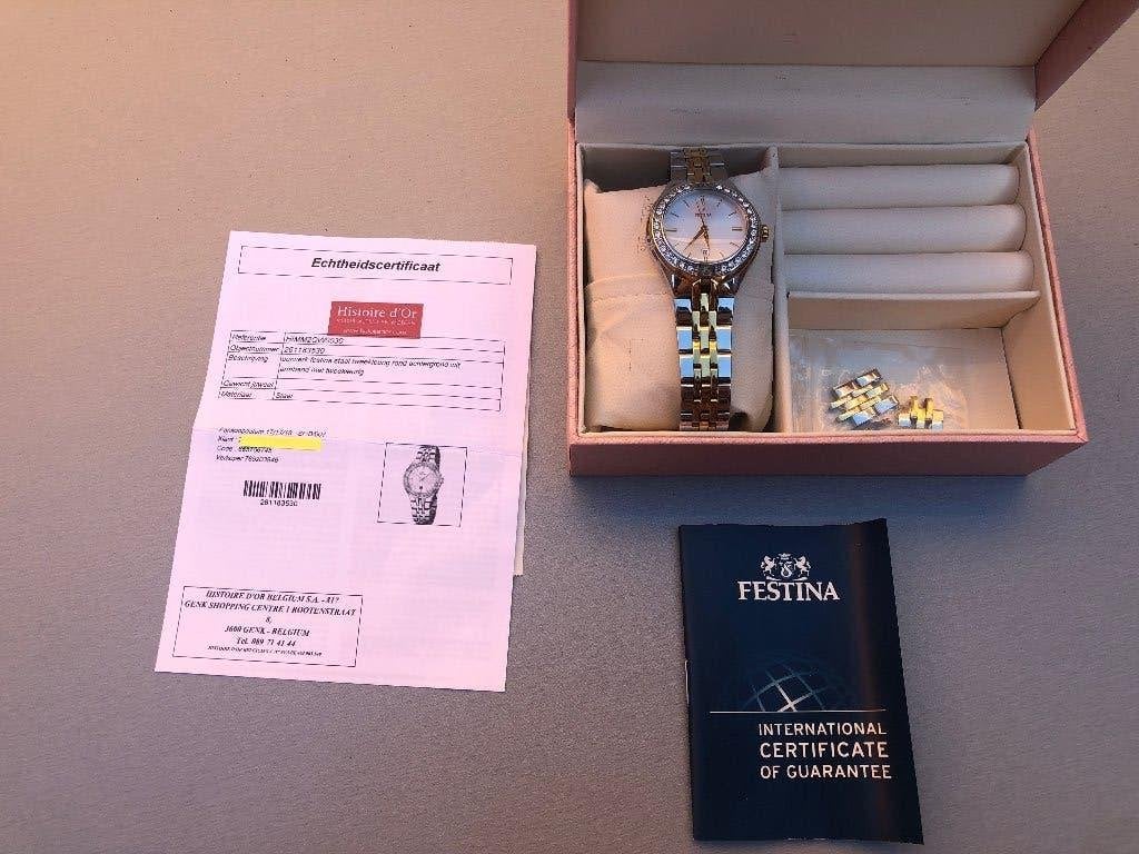 Horloge Festina  als nieuw, Overige materialen, Polshorloge, Zo goed als nieuw, Ophalen