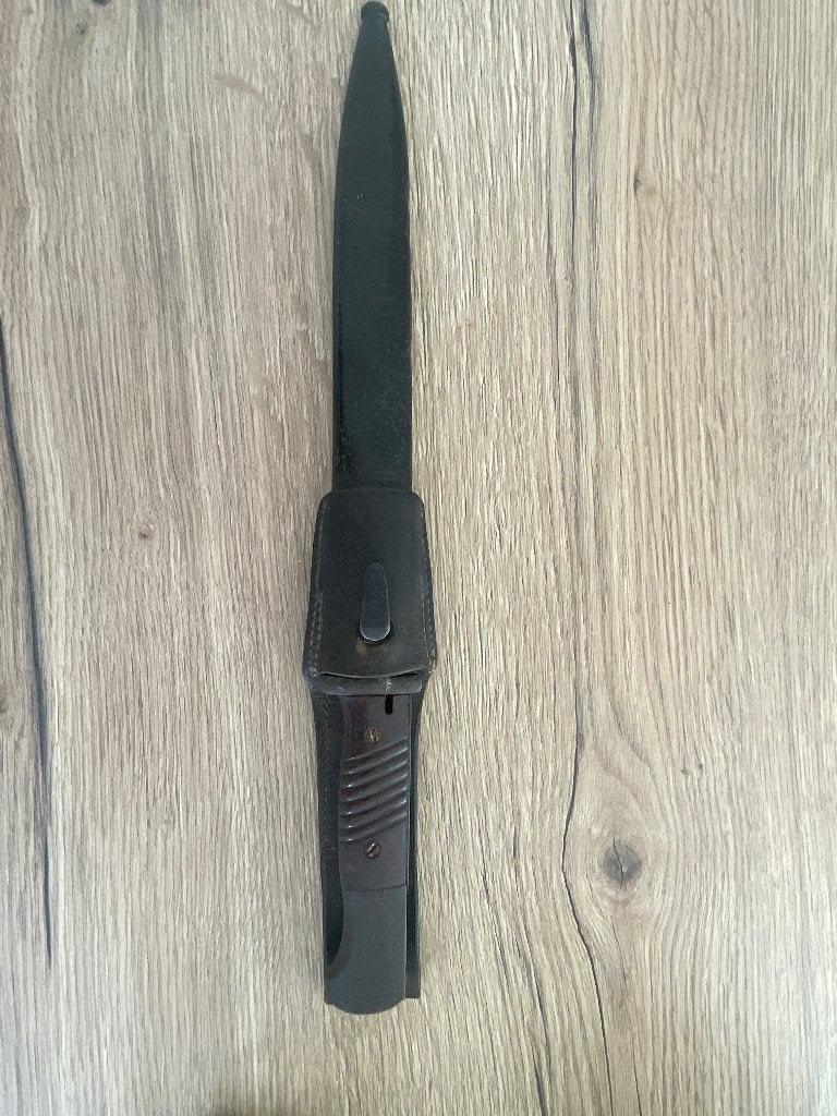 Duitse k98 bajonet WO2, Verzamelen, Ophalen, Landmacht, Mes of Dolk