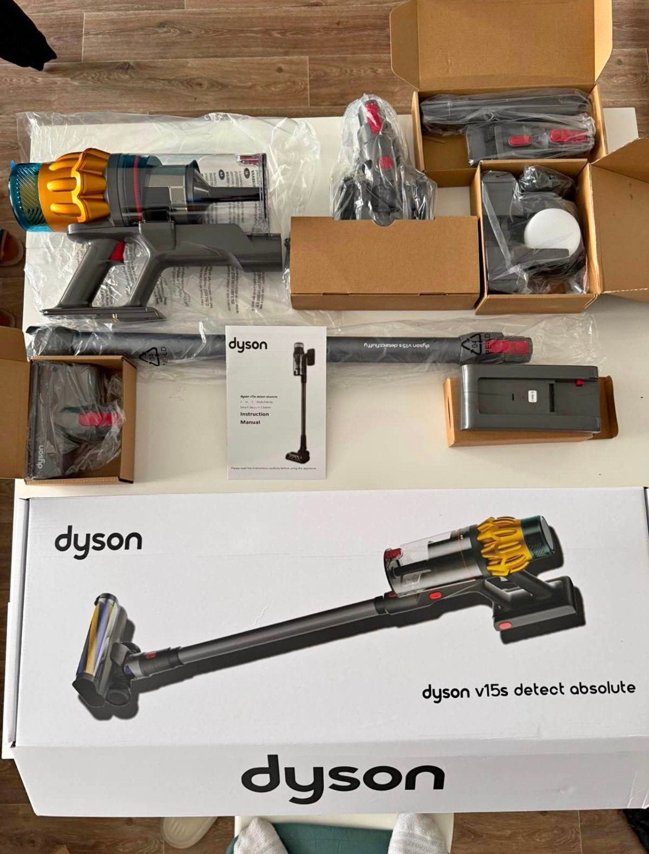 Dyson V15 Detect Absolute, Electroménager, Aspirateurs, Enlèvement ou Envoi, Neuf, Dyson