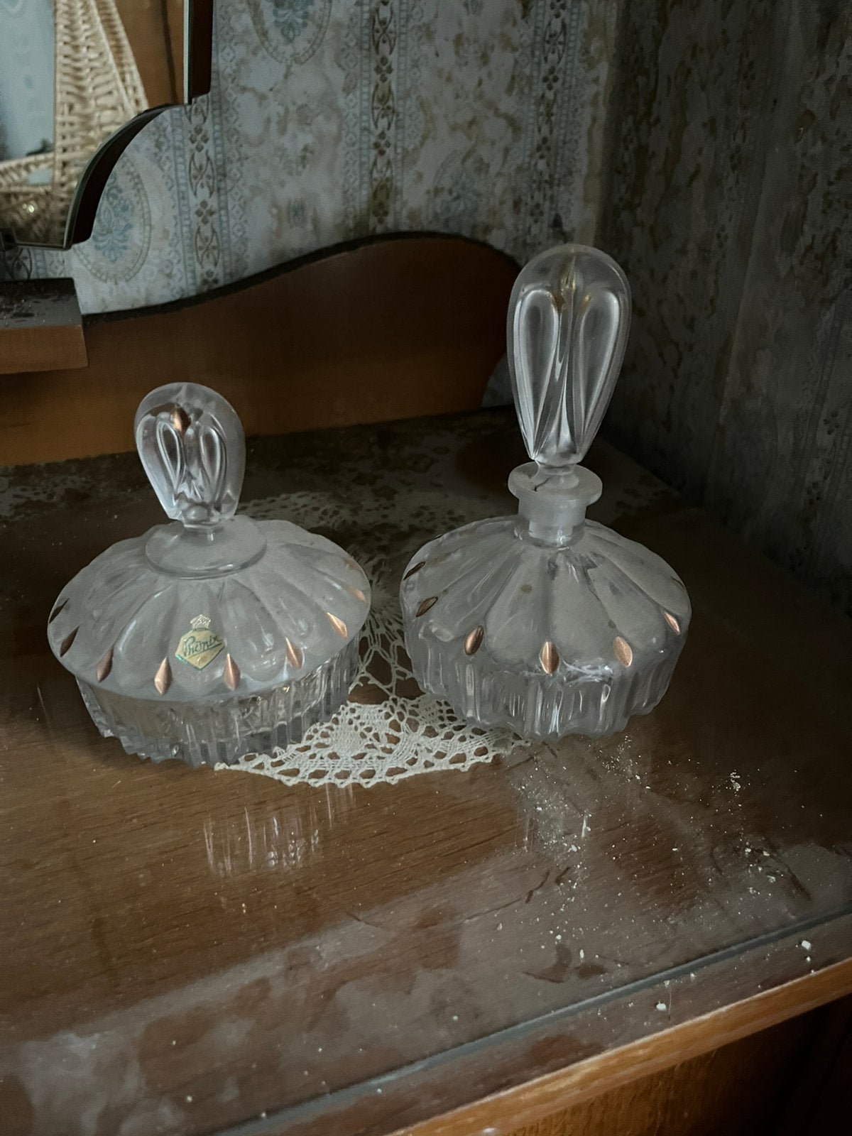 Vieilles cloches en verre pour la chambre, Enlèvement, Comme neuf