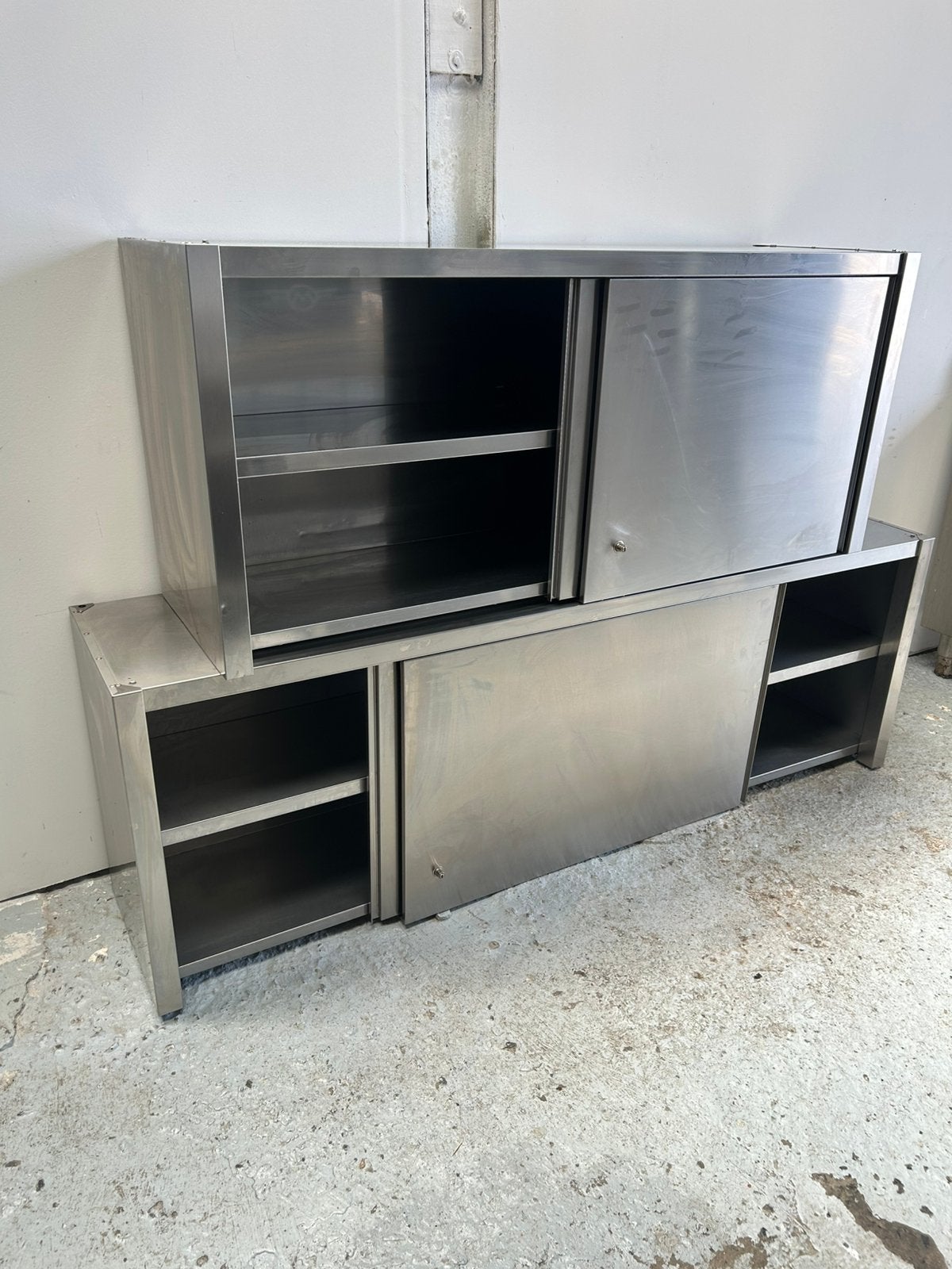 Armoire inox portes coulissantes, Enlèvement ou Envoi
