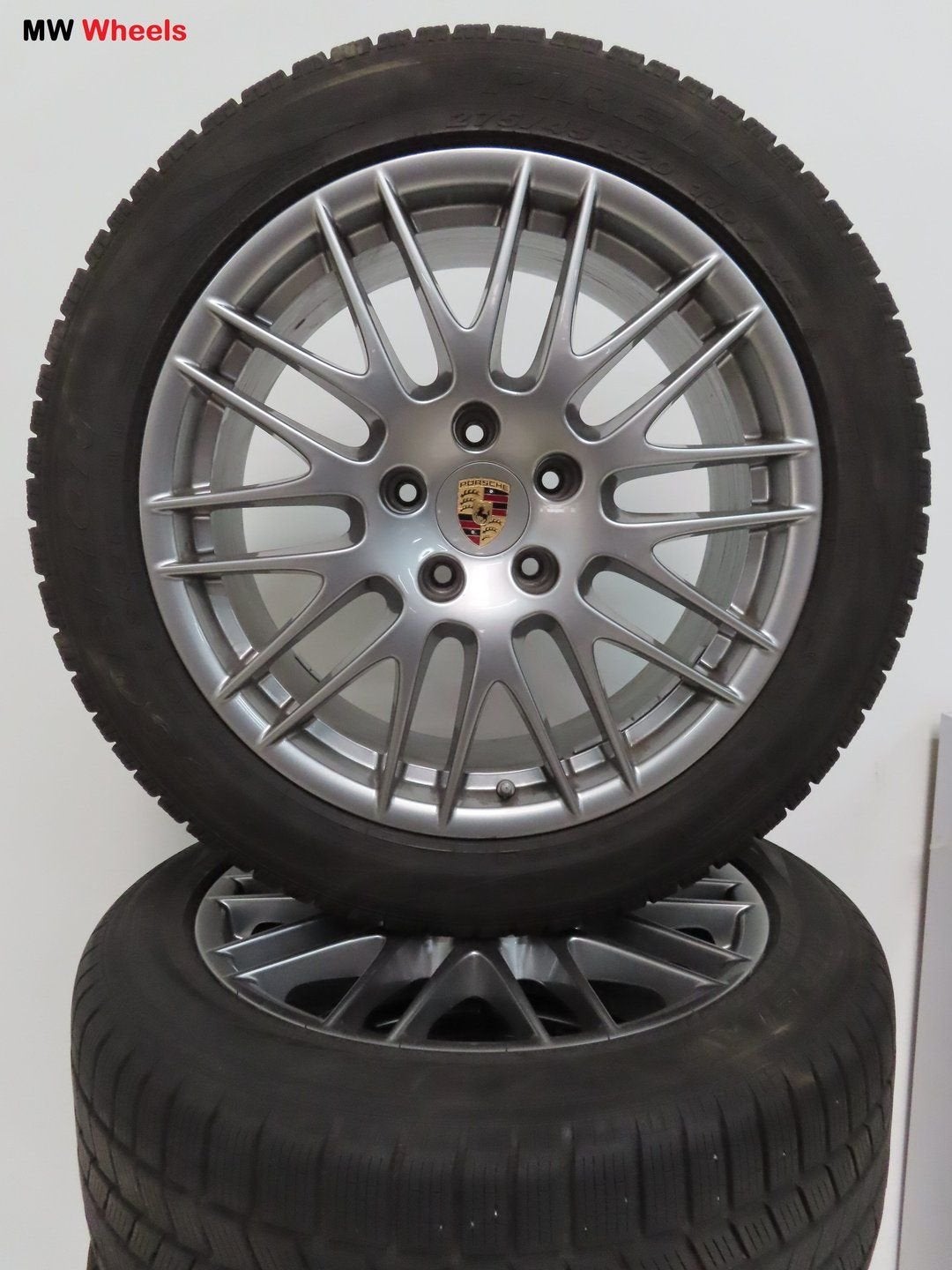 Porsche 20 inch Origineel Cayenne Spyder velgen winterbanden, Auto-onderdelen, Banden en Velgen, Gebruikt, -, 275 mm, -