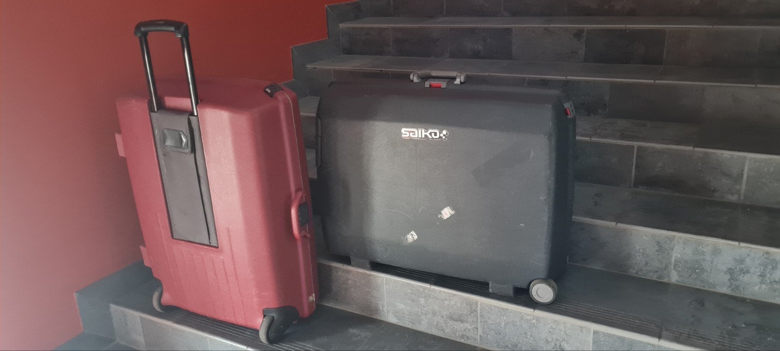 Reis koffers  1 Samsonite 1 saico, Handtassen en Accessoires, Ophalen
