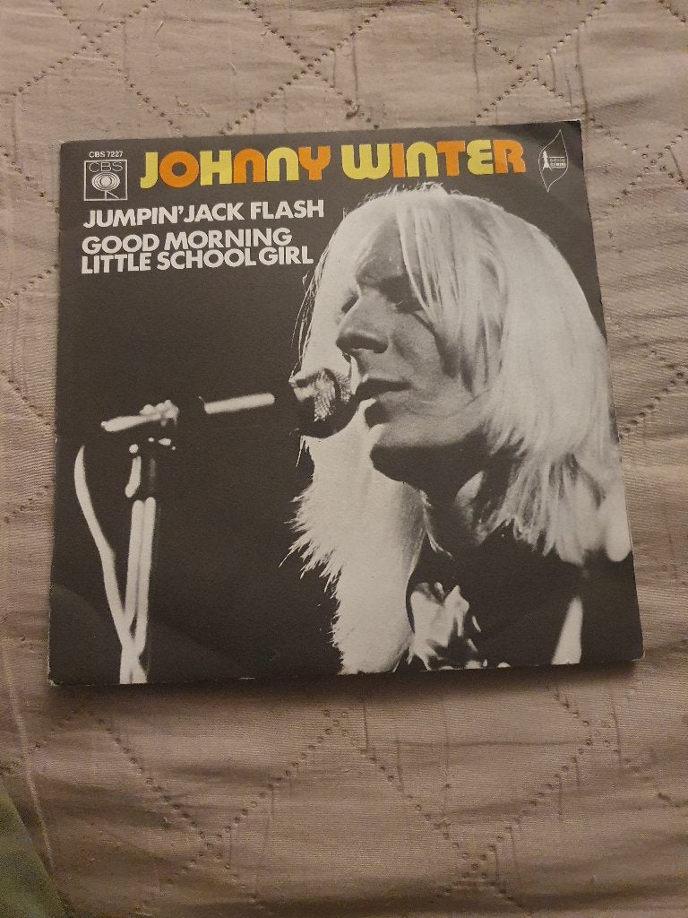 S - Johnny Winter – Jumpin' Jack Flash - 1971, Cd's en Dvd's, 7 inch, Ophalen of Verzenden, Zo goed als nieuw, EP