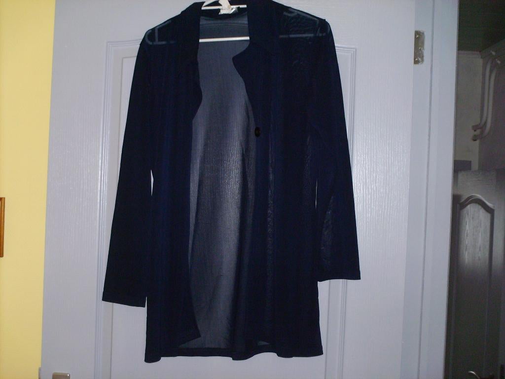 a vendre pull gilet pour dame, Ophalen of Verzenden, Gedragen, Blauw