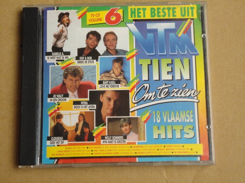 CD Tien Om Te Zien 6 - ISABELLE A/KREUNERS/WILL TURA/TOAST, CD & DVD, CD | Néerlandophone, Enlèvement ou Envoi