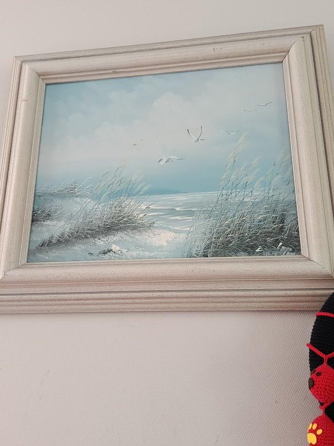 schilderij  met vogels  aan zee, Enlèvement ou Envoi