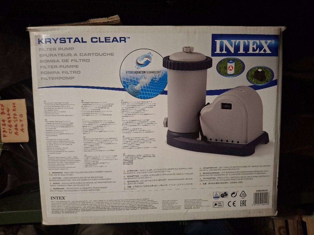 Pompe de filtration Intex, Jardin & Terrasse, Enlèvement