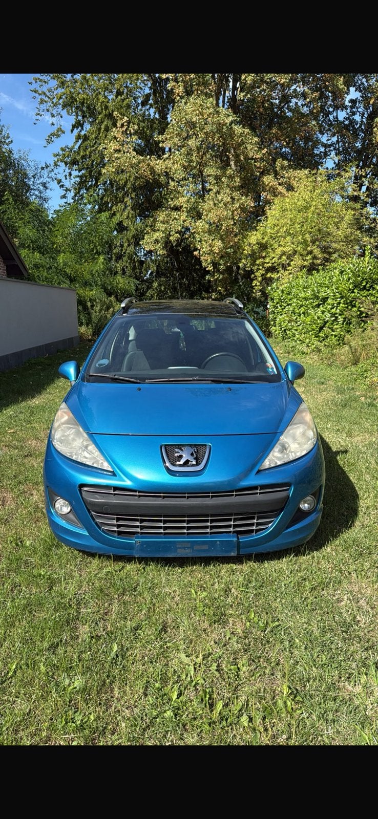 Peugeot 207 SW HDI panoramadak Airconditioning, Voorwielaandrijving, Euro 5, Stof, Zwart