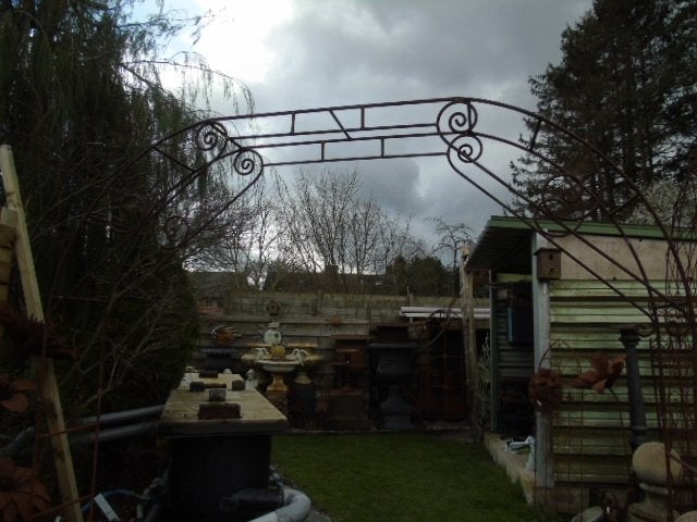 smeedijzeren boogklimplanten met volledige stang model 2 m20, Tuin en Terras, Ophalen, Nieuw