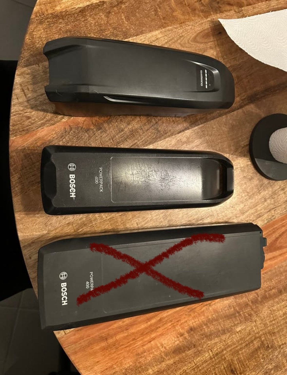 Batterij Shimano Bosch, Ophalen, Zo goed als nieuw