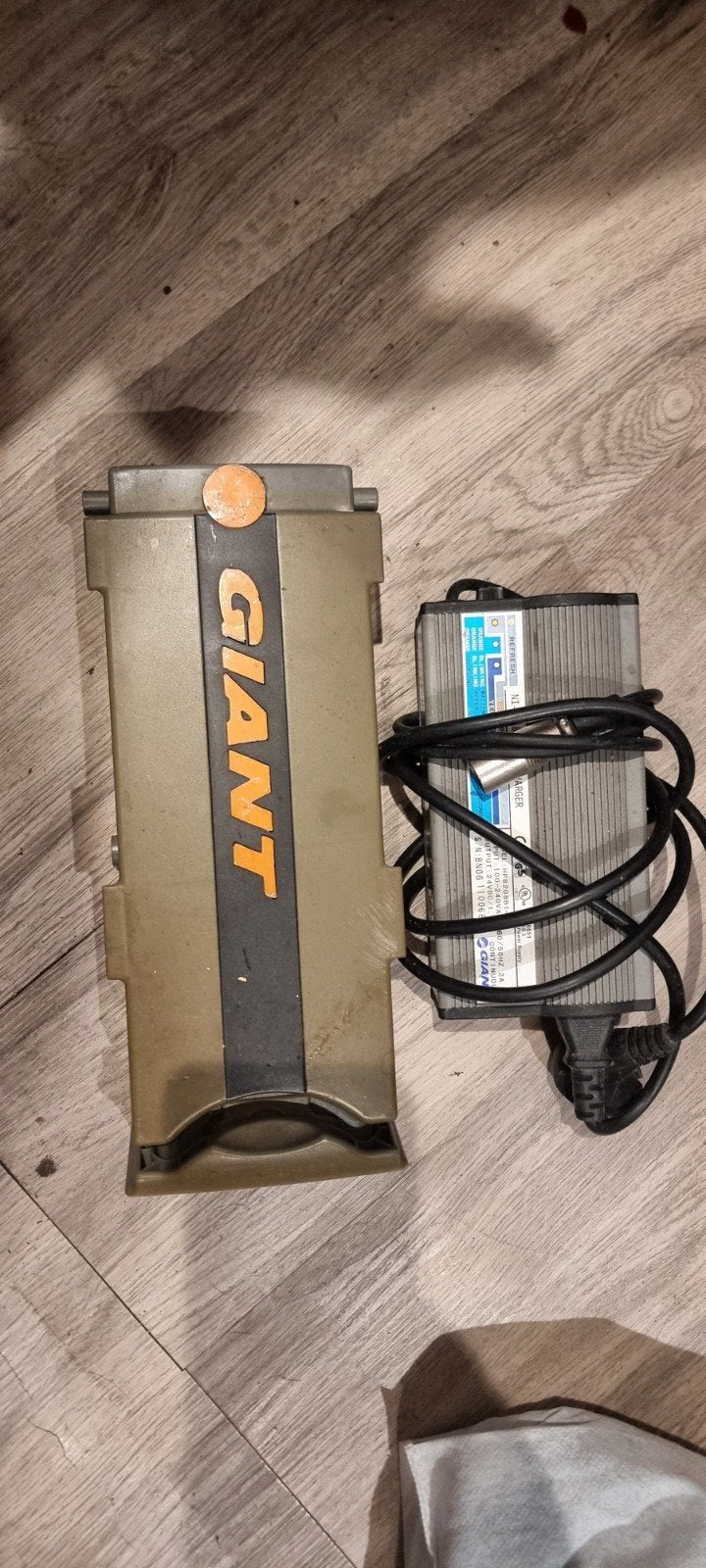 Batterie velo electrique Gaint avec chargeur