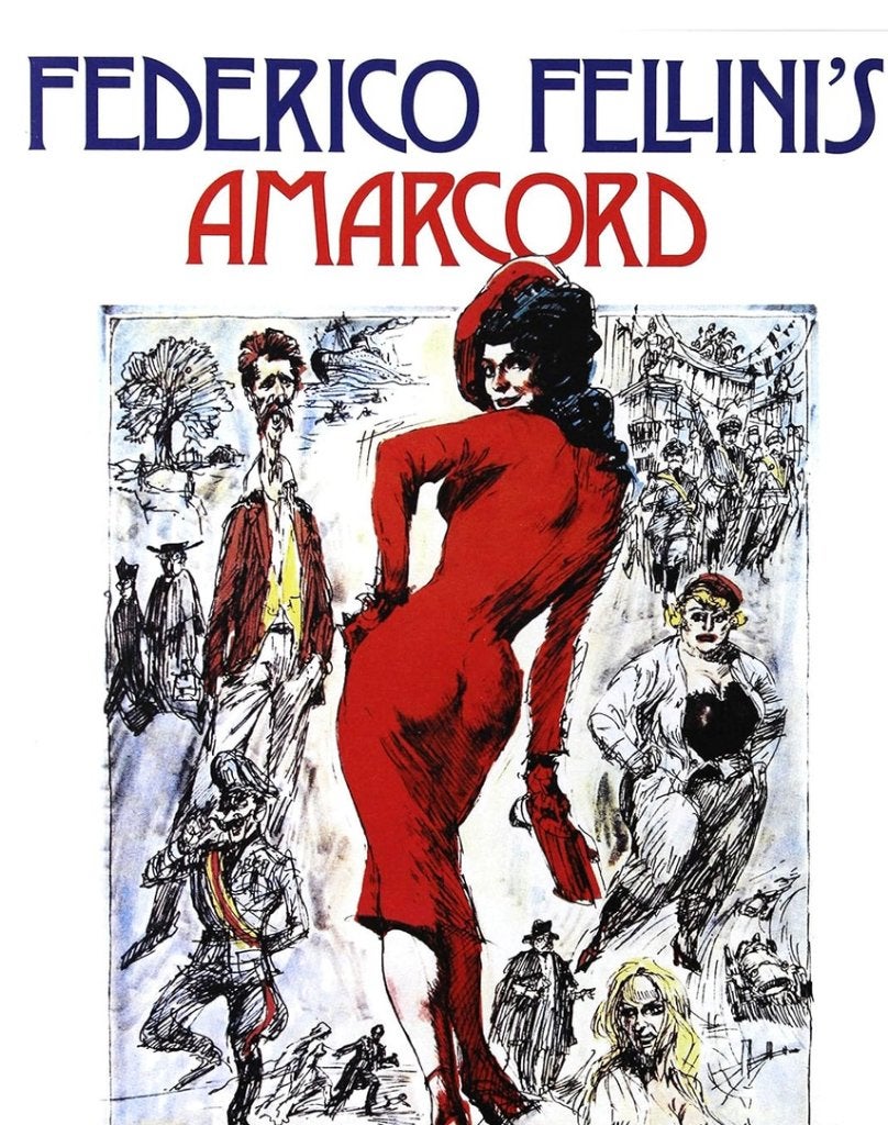 Amarcord van de klassieke dvd van Frederico Fellini (1973), Cd's en Dvd's, 1960 tot 1980, Engels, Gebruikt, Drama