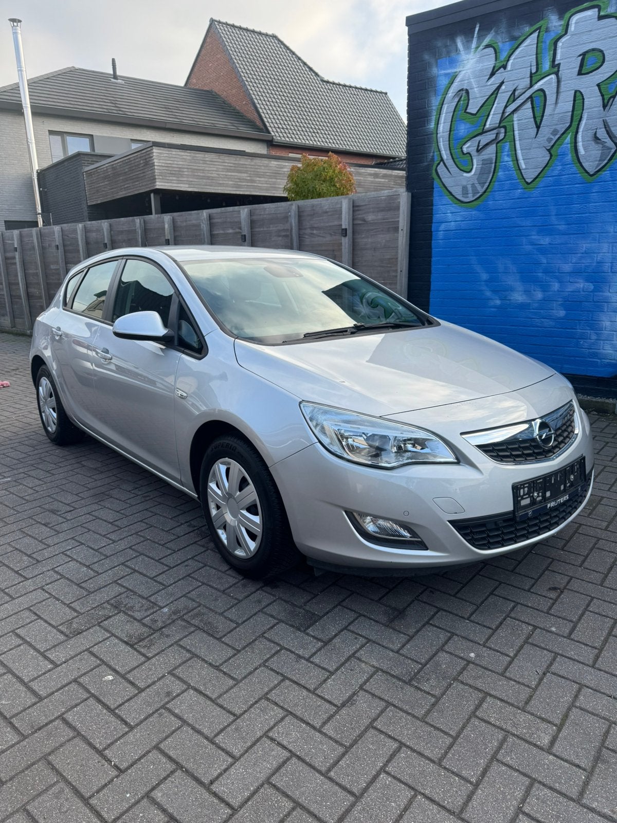 opel astra 45.770KM BENZINE AIRCO ENZ, Auto's, Euro 5, Stof, Zwart, 4 cilinders