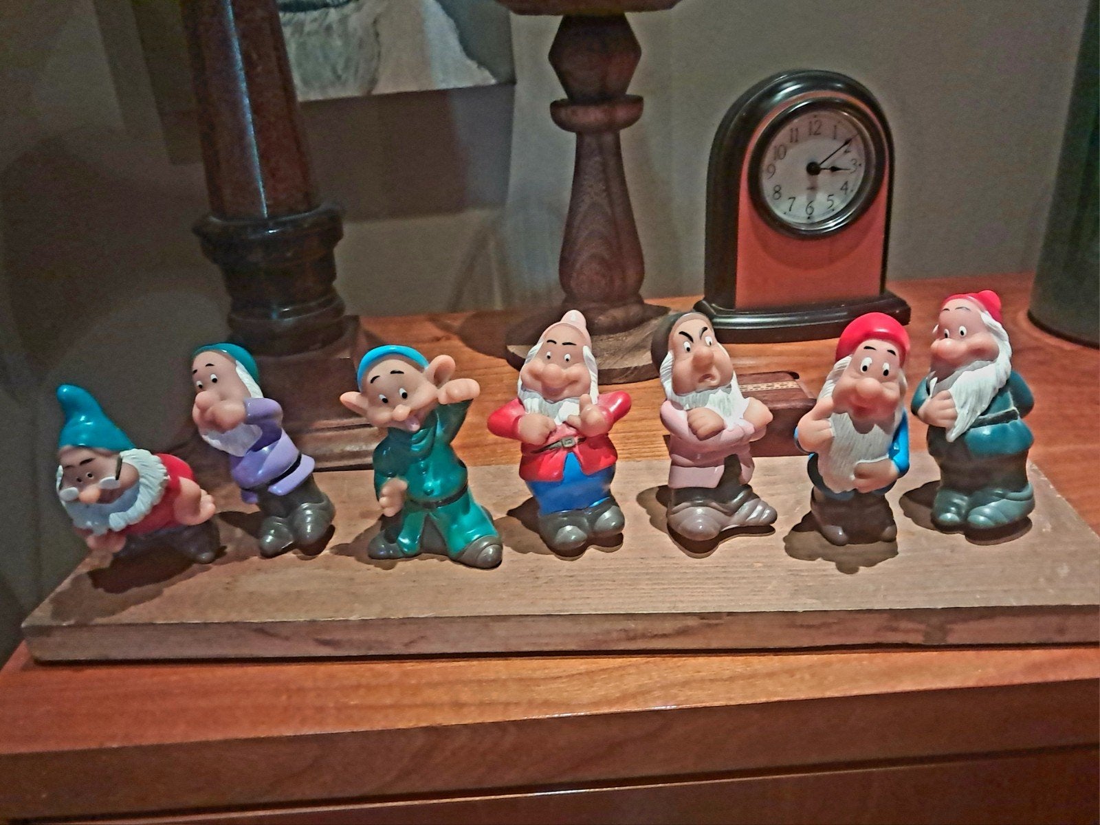 Set van 7 dwergen, pvc figuren, Ophalen of Verzenden