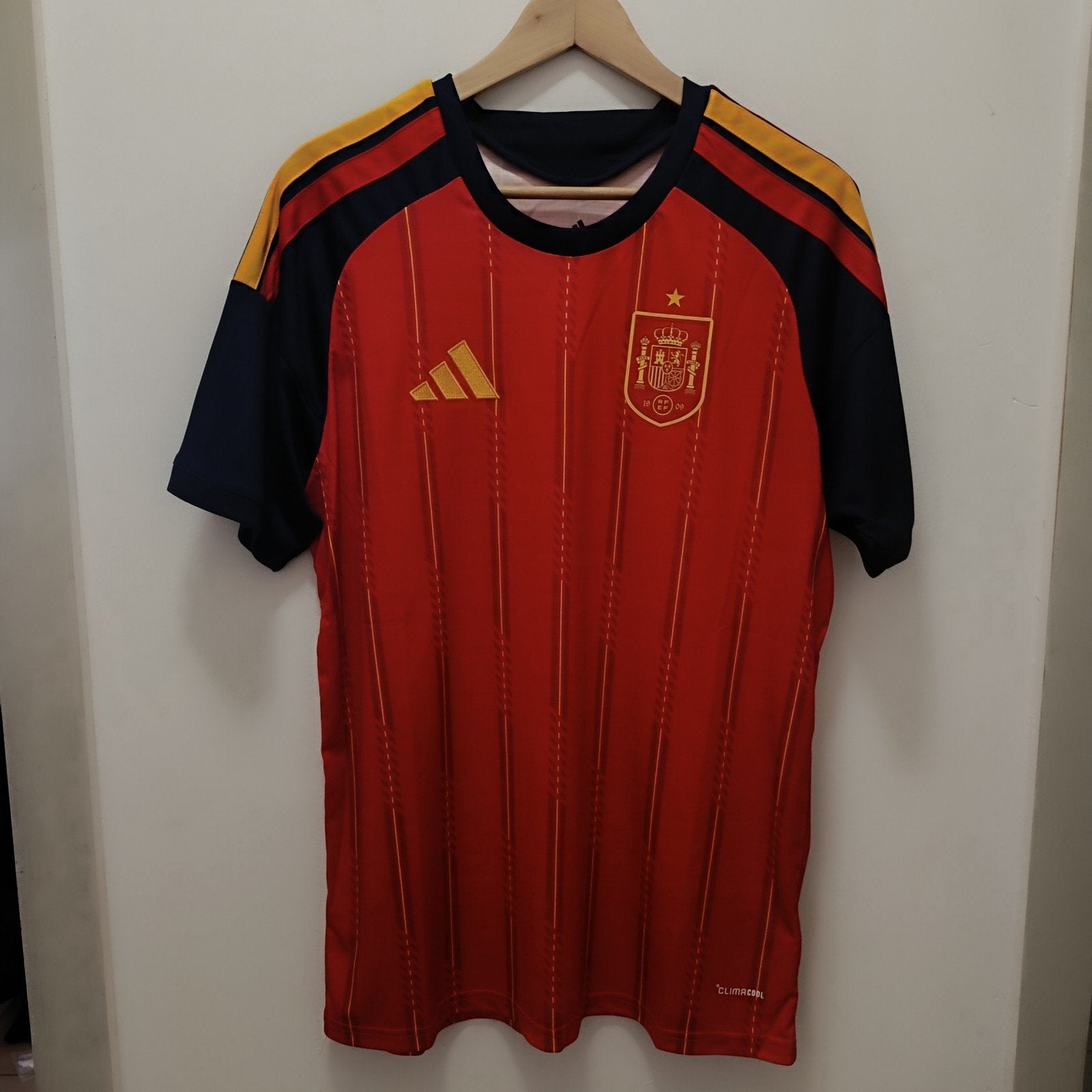 Spanje WK voetbal thuisshirt maat L, Maat L, Ophalen of Verzenden