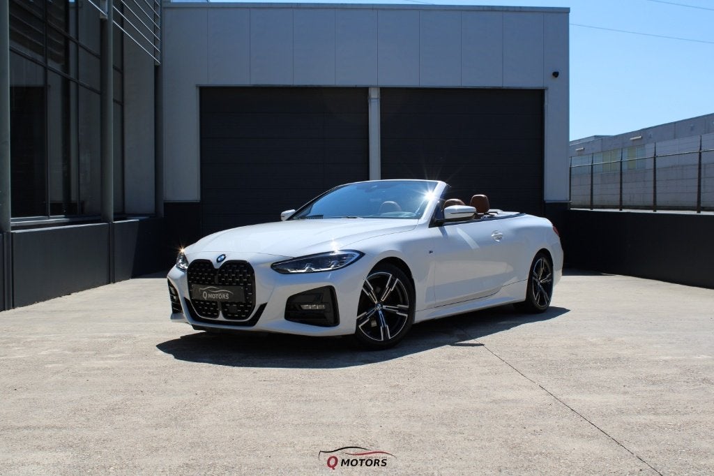 BMW 420 d Cabrio M/LED/CAMERA/KEYLESS/ACC/HUD/FULL/TREKH, Cuir, Achat, Entreprise, Cabriolet