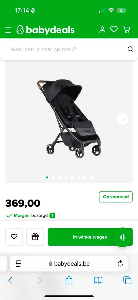Dubatti Buggy Smart E2 Black/Brown, Ophalen, Zo goed als nieuw