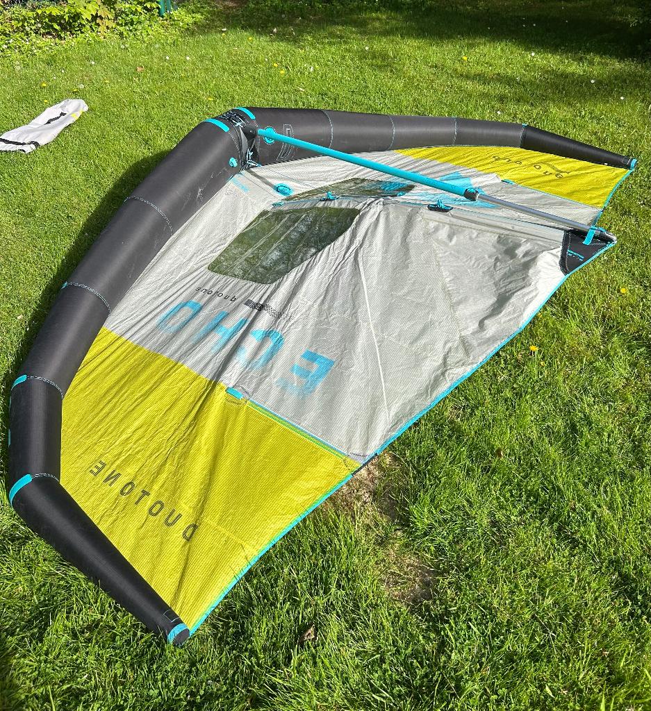 Wingfoil Wing Duotone 6 m, Sports nautiques & Bateaux, Aile de surf, Utilisé, Enlèvement