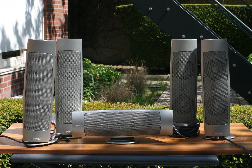 Infinity Oreus thuisbioscoopset, Audio, Tv en Foto, Home Cinema-sets, Ophalen, Gebruikt, 5.1-systeem, Overige merken